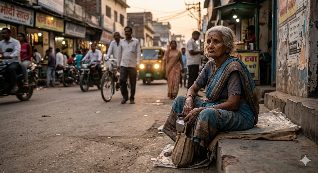 लाचार माँ: बुढ़ापे की दहलीज पर अपनेपन को तरसती एक माँ