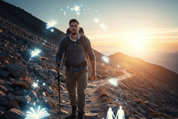 अपनी राह पर अकेले खड़ा व्यक्ति, जो समाज की परवाह किए बिना आगे बढ़ रहा है