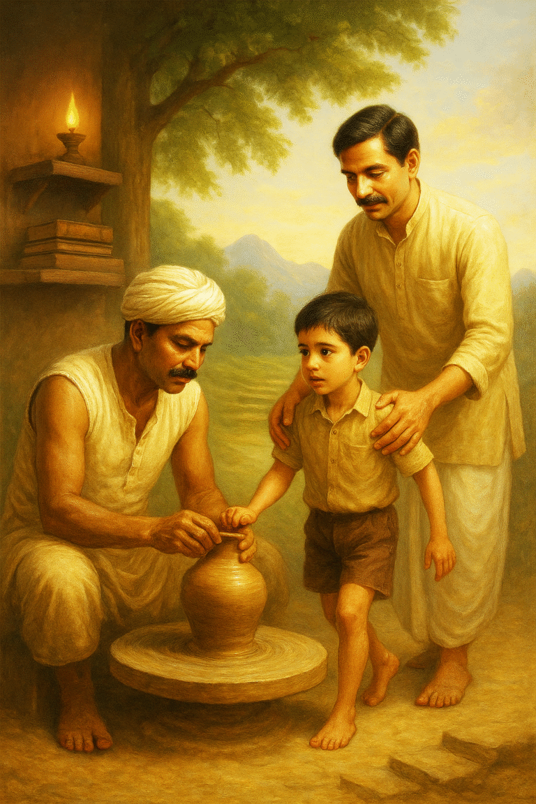 गुरु की छाया में गढ़ता जीवन