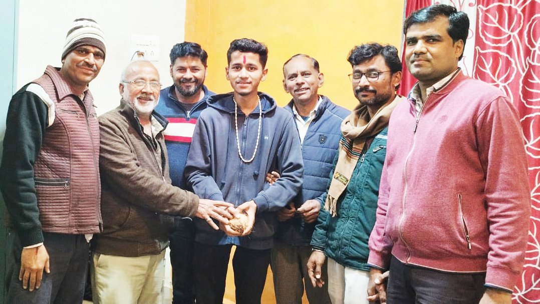 शत्रुंजय महातीर्थ की 7 यात्रा पूर्ण करने वाले तपस्वी अंकित बोथरा का जैन नवयुवक परिषद द्वारा स्वागत