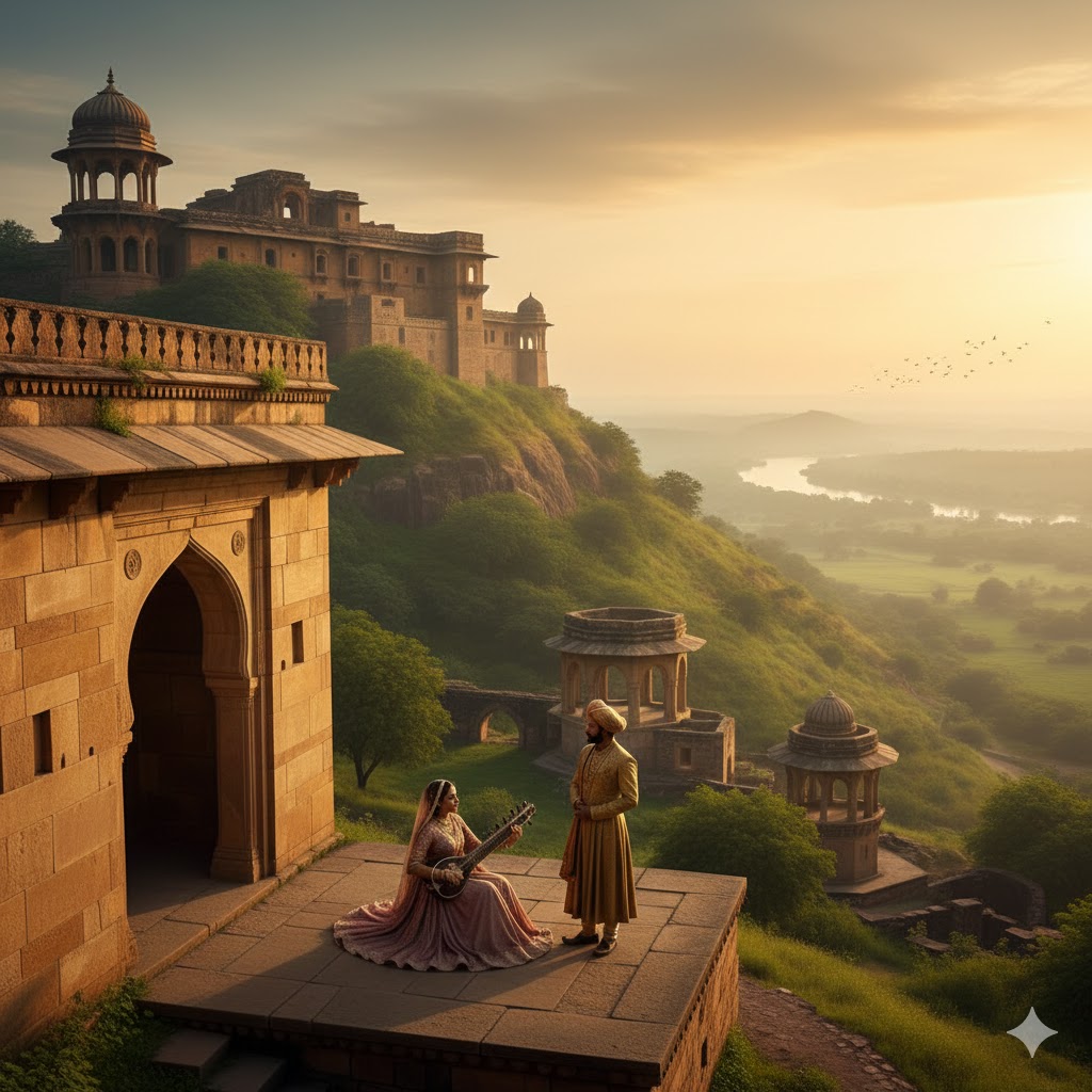 मध्यप्रदेश के मांडू का भावनात्मक और ऐतिहासिक वर्णन, जहाँ खंडहरों की खामोशी, महलों की भव्यता, मानसून की वादियाँ और रात में दूर से आती बाँसुरी व लोकगीतों की आवाज़ें प्रेम और विरह का वातावरण रचती हैं. रानी रुपमती और बाज बहादुर की अमर प्रेमकथा, नर्मदा दर्शन वाला महल, मुगल काल का संघर्ष, बलिदान, समाधियाँ और सदियों बाद भी हवा में सांस लेता प्रेम मांडू को सिटी ऑफ लव के रूप में प्रस्तुत करता है.