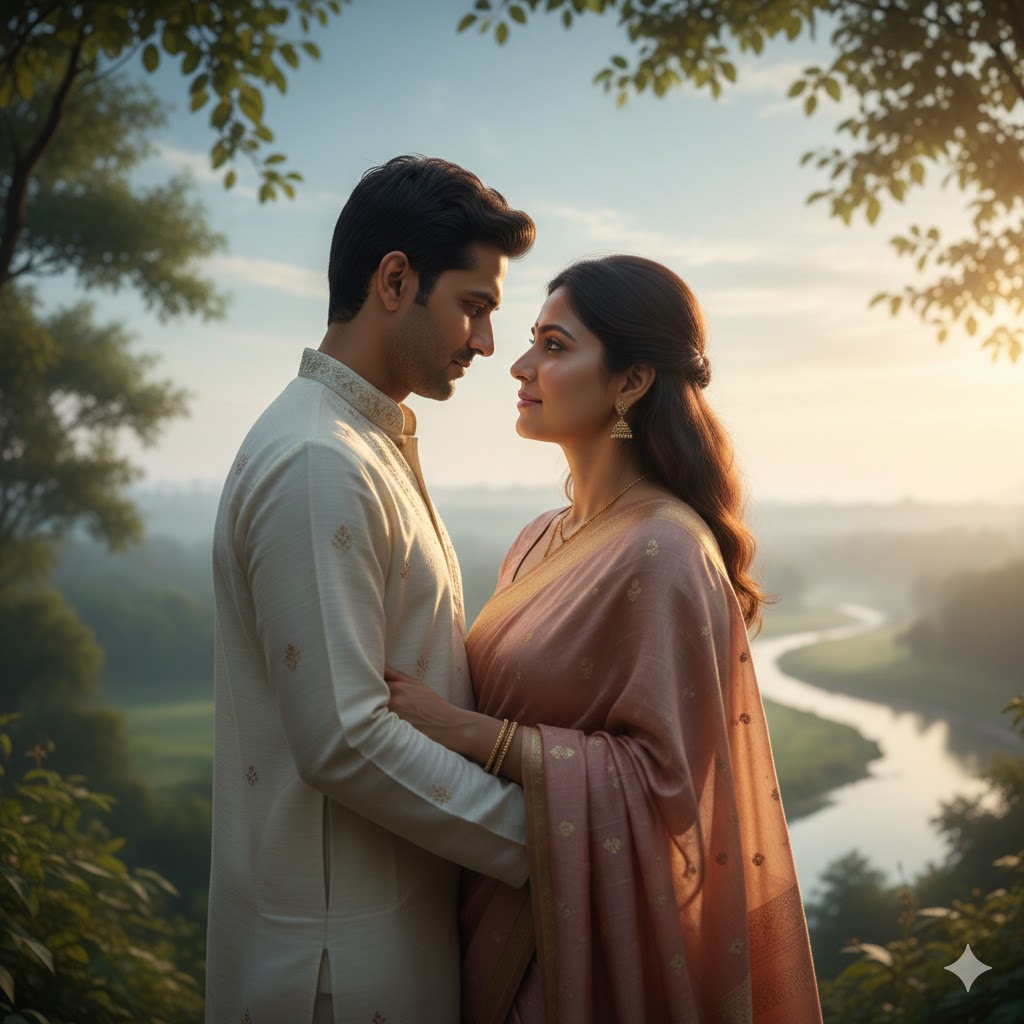 प्रेम और विश्वास को दर्शाती हिंदी कविता – तुम राज़दां हो मेरी