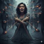 महिला की गरिमा और मानसिक पीड़ा को दर्शाती सशक्त कविता, जिसमें बिना शारीरिक स्पर्श के की गई हिंसक दृष्टि और नजरों के अपराध को शब्दों के माध्यम से उजागर किया गया है.