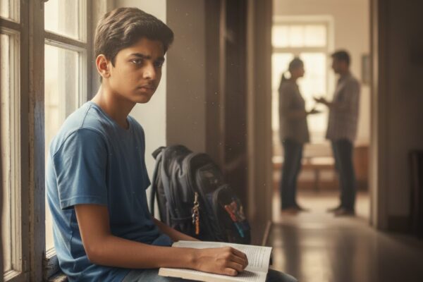 किशोरावस्था की मानसिक उलझन और मध्यांतर की अवस्था को दर्शाती संवेदनशील हिंदी कविता