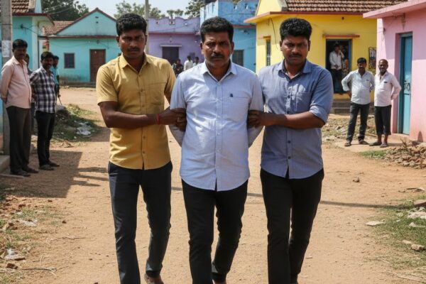 र्दी की आड़ में ठगी का खेल: निलंबित पुलिस हवलदार आंध्र प्रदेश से गिरफ्तार