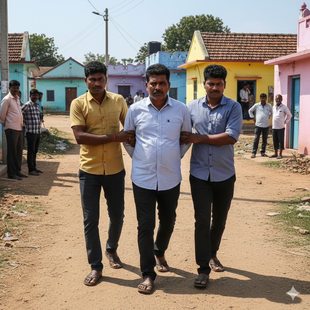 र्दी की आड़ में ठगी का खेल: निलंबित पुलिस हवलदार आंध्र प्रदेश से गिरफ्तार