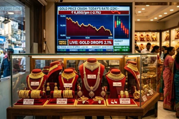 सोने और चांदी की कीमतों में सोमवार को गिरावट दर्ज की गई.