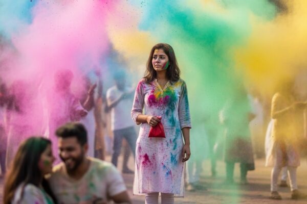 होली के रंग और यादों की कहानी