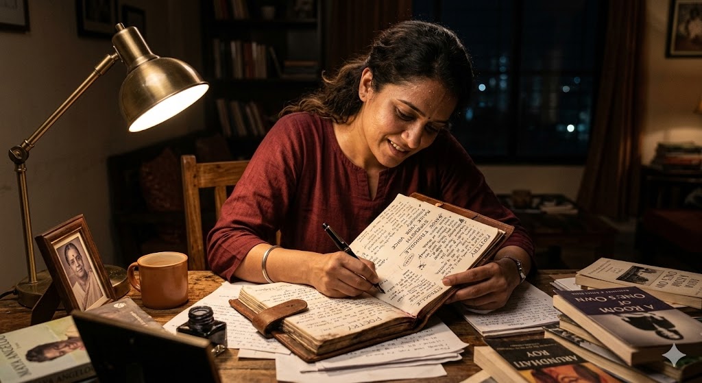 स्वयंसिद्धा प्रेरक हिंदी कविता जो संघर्ष और सफलता की कहानी बताती है