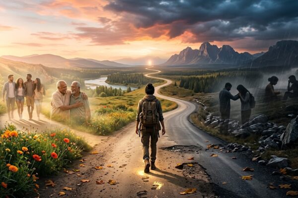 ज़िन्दगी पर भावनात्मक हिंदी कविता जीवन के उतार-चढ़ाव को दर्शाती हुई