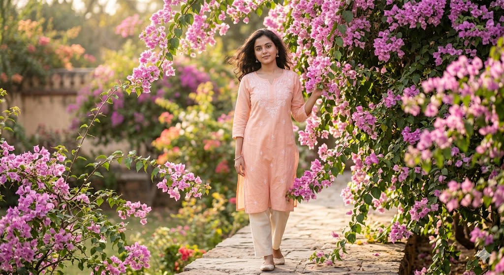 "बोगनवेलिया सी लड़की: थोड़े प्यार में खिलने वाली मासूम कहानी"