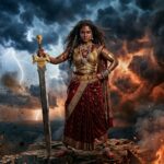 नारी शक्ति का प्रचंड रूप, दुर्गा और काली के स्वरूप में अन्याय के खिलाफ खड़ी महिला