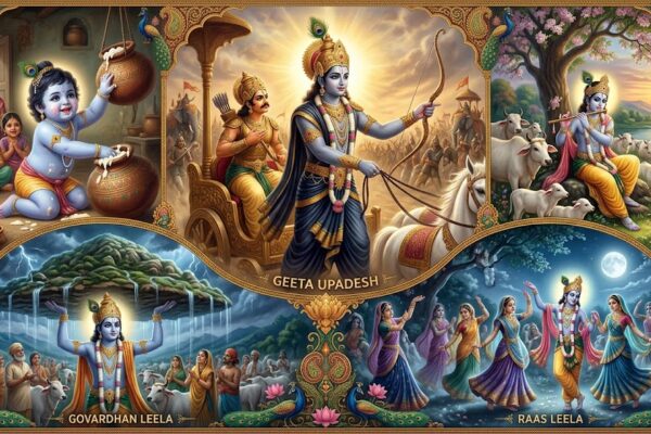 कृष्ण के अनेक रूप: भक्ति कविता