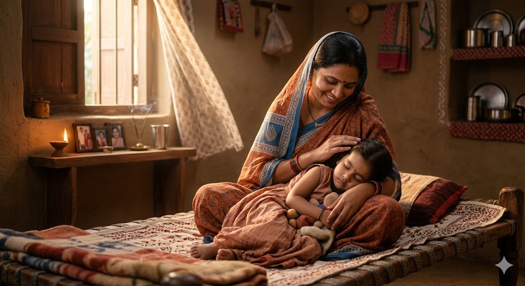 माँ का आँचल कविता माँ के प्रेम और ममता पर आधारित हिंदी रचना