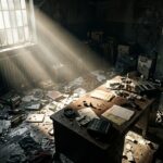 अंधेरे कमरे में घुसता हुआ उजाला जो छिपी हुई सच्चाइयों को उजागर कर रहा है