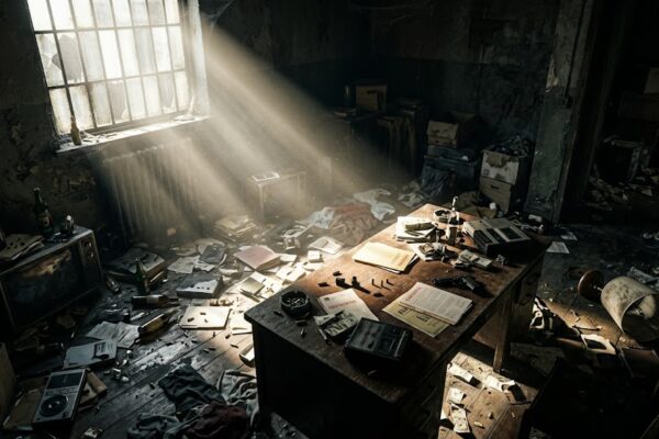 अंधेरे कमरे में घुसता हुआ उजाला जो छिपी हुई सच्चाइयों को उजागर कर रहा है