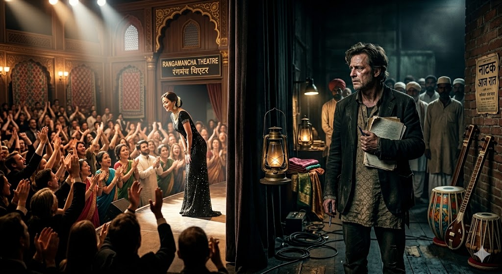 मंच की चमक के पीछे छिपा सच और अकेला खड़ा एक लेखक