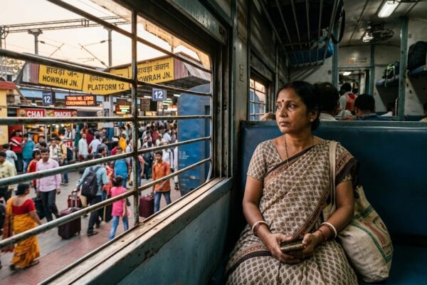 ट्रेन के सफर में जागी पुरानी यादों के बीच