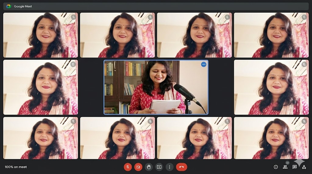 ऑनलाइन काव्य गोष्ठी