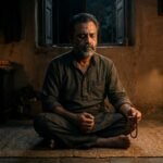 चिंता और चिंतन के बीच अंतर दर्शाता एक आध्यात्मिक और भावनात्मक दृश्य
