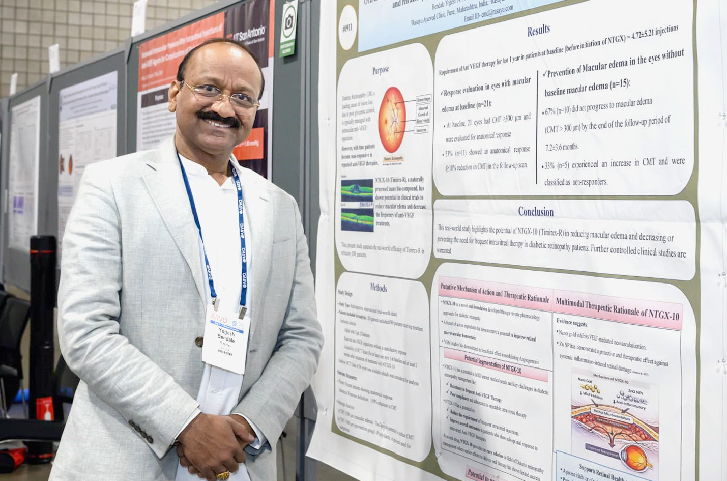 डायबिटिक रेटिनोपैथी पर पुणे का आयुर्वेदिक शोध