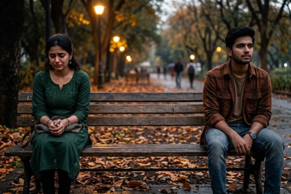 रिश्तों में संवाद की कमी और भावनात्मक दूरी को दर्शाती हिंदी प्रेम कहानी