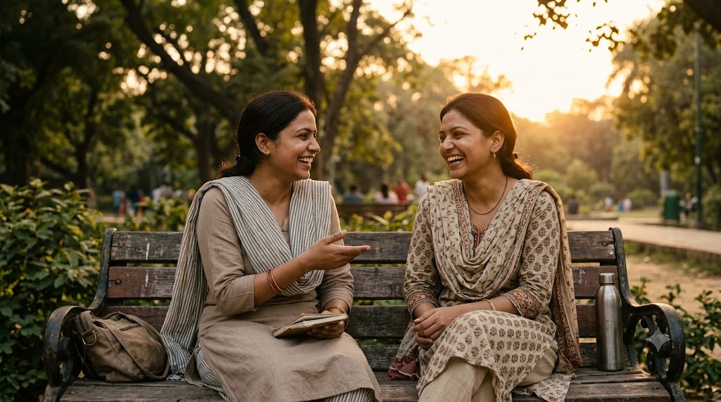 दो सच्चे दोस्तों के बीच विश्वास और दोस्ती को दर्शाती भावुक तस्वीर
