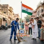 स्वतंत्रता दिवस पर तिरंगे के साथ देश के प्रति नागरिक जिम्मेदारी का संदेश