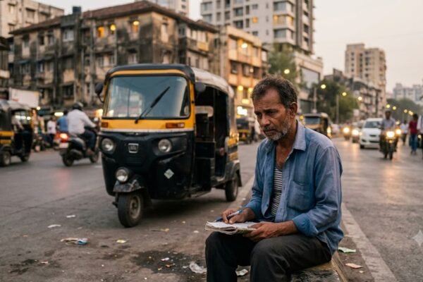 भाषा सीखने के नियम के कारण रोजी-रोटी के संकट में फंसा 52 वर्षीय ऑटो चालक