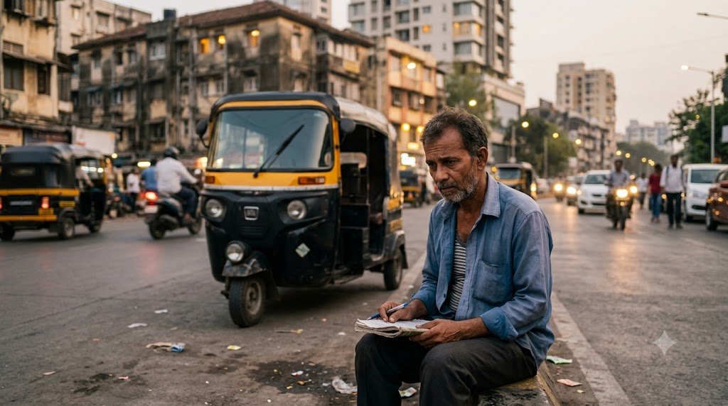 भाषा सीखने के नियम के कारण रोजी-रोटी के संकट में फंसा 52 वर्षीय ऑटो चालक