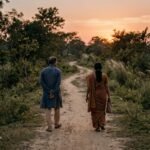 चलते-चलते जुदाई और जीवन की भावनाओं को दर्शाती हिंदी कविता