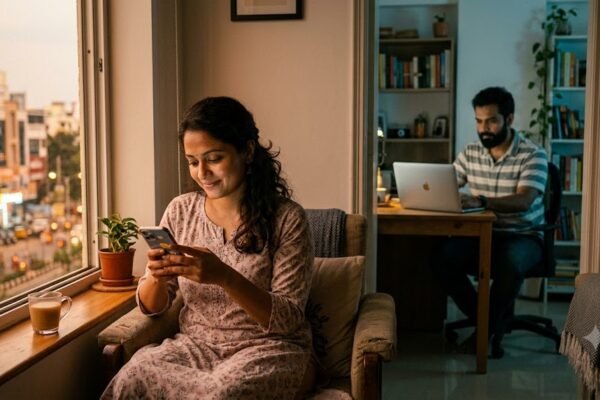 जिम्मेदारियों के बीच लुका-छुपी वाले प्रेम को दर्शाता प्रेमी युगल
