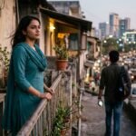 अधूरी मोहब्बत में दूर खड़े प्रिय को देखती युवती