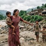 नदी के किनारे बच्चों को बचाती एक ग्रामीण महिला पर आधारित हिंदी कहानी टोनही
