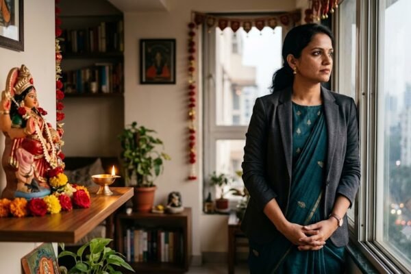 नवरात्रि के अवसर पर आत्मविश्वास और नारी शक्ति का प्रतीक आधुनिक भारतीय महिला