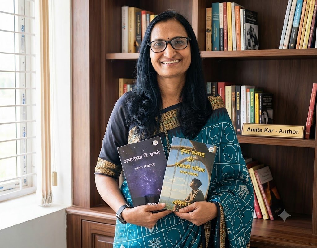 अमिता कर की ‘एक पुस्तक, एक नई दुनिया’ पहल के लिए भेंट की गई पुस्तकें