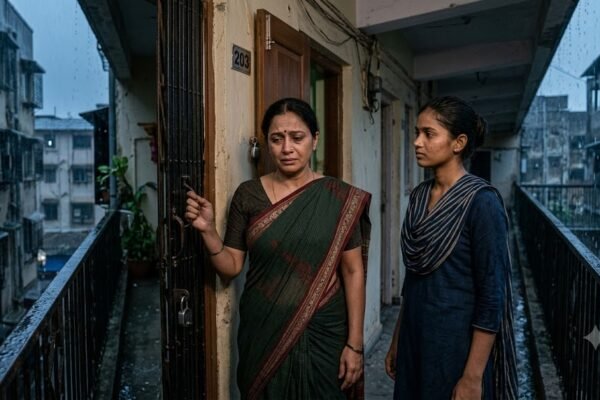 जीवनधारा कहानी में समाजसेविका युवती और उससे भावनात्मक रूप से जुड़ी महिला