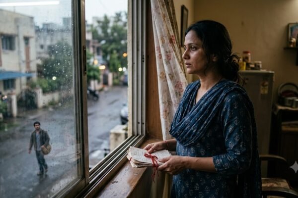 सरकारी नौकरी मांगते मदन के सामने बैठे नेता जी, राजनीतिक व्यंग्य लघुकथा ‘डिग्री’ का दृश्य