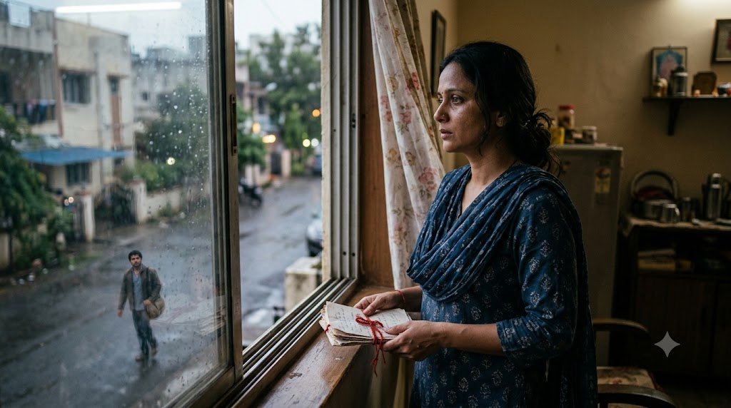 सरकारी नौकरी मांगते मदन के सामने बैठे नेता जी, राजनीतिक व्यंग्य लघुकथा ‘डिग्री’ का दृश्य