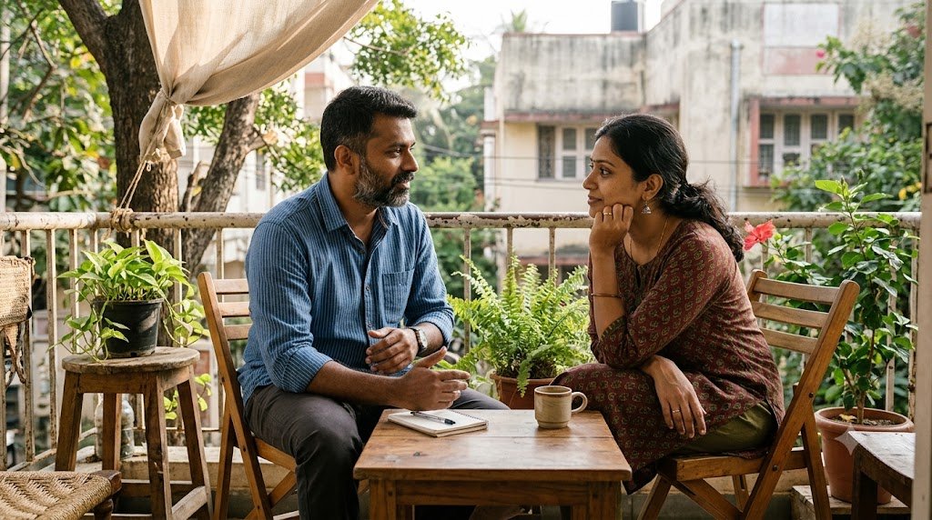 एक-दूसरे की भावनाओं और इच्छाओं को समझते दो लोग